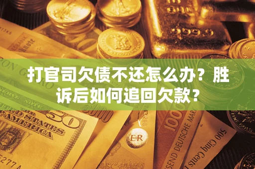 武汉打官司欠债不还怎么办？胜诉后如何追回欠款？