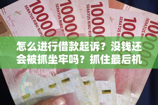 武汉怎么进行借款起诉？没钱还会被抓坐牢吗？抓住最后机会！