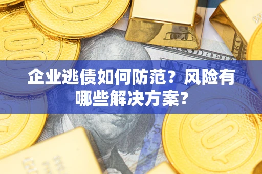 武汉企业逃债如何防范？风险有哪些解决方案？