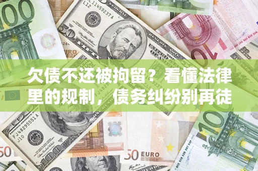 武汉欠债不还被拘留？看懂法律里的规制，债务纠纷别再徒劳奔波