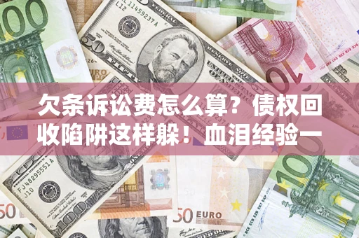 武汉欠条诉讼费怎么算？债权回收陷阱这样躲！血泪经验一次讲透