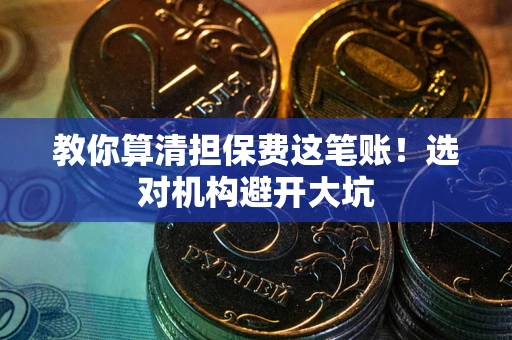 武汉教你算清担保费这笔账！选对机构避开大坑