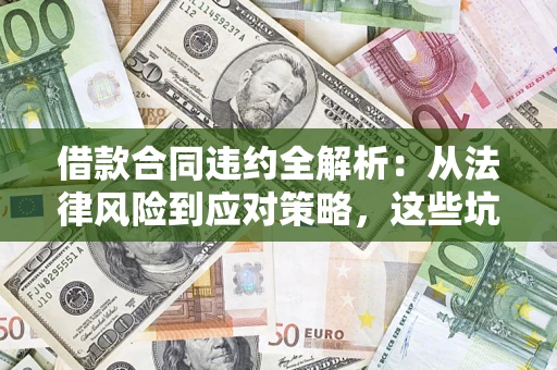武汉借款合同违约全解析：从法律风险到应对策略，这些坑别再踩！