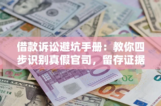 武汉借款诉讼避坑手册：教你四步识别真假官司，留存证据不踩雷