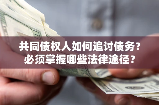 武汉共同债权人如何追讨债务？必须掌握哪些法律途径？