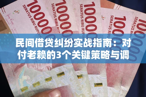 武汉民间借贷纠纷实战指南：对付老赖的3个关键策略与调解盲区解析