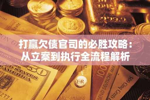 武汉打赢欠债官司的必胜攻略：从立案到执行全流程解析
