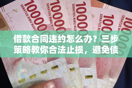 武汉借款合同违约怎么办？三步策略教你合法止损，避免债务危机升级